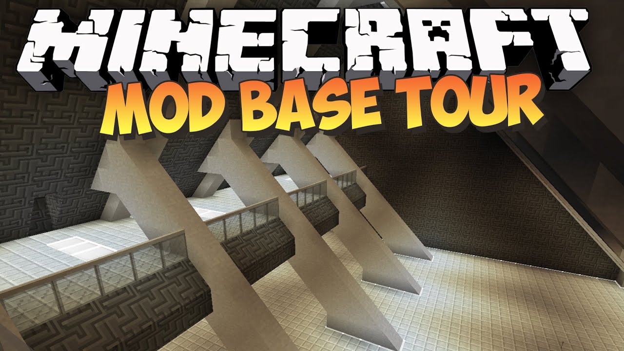 The ULTIMATE Modded Minecraft Base Tour