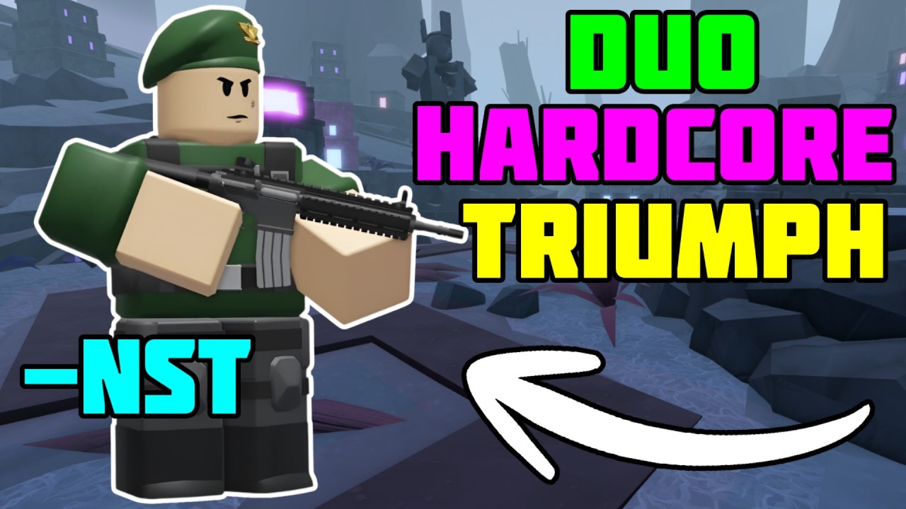 Duo Hardcore Triumph без специальных башен + Полный гайд | TDS Tower Defense Simulator