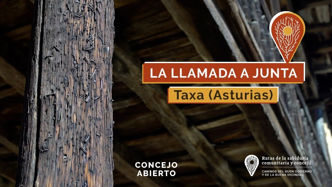 LA LLAMADA A JUNTA. (Taxa. Asturias) - Caminos del buen gobierno y la buena vecindad.