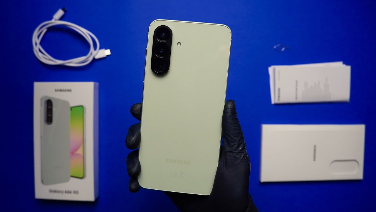 Latest Samsung Galaxy A56 5G (Green) | Unboxing & First Look (ASMR)