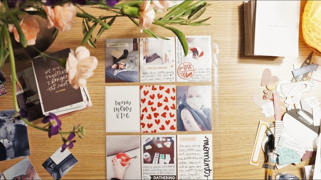 Project Life Spread 8 5 x 11 Album 2021