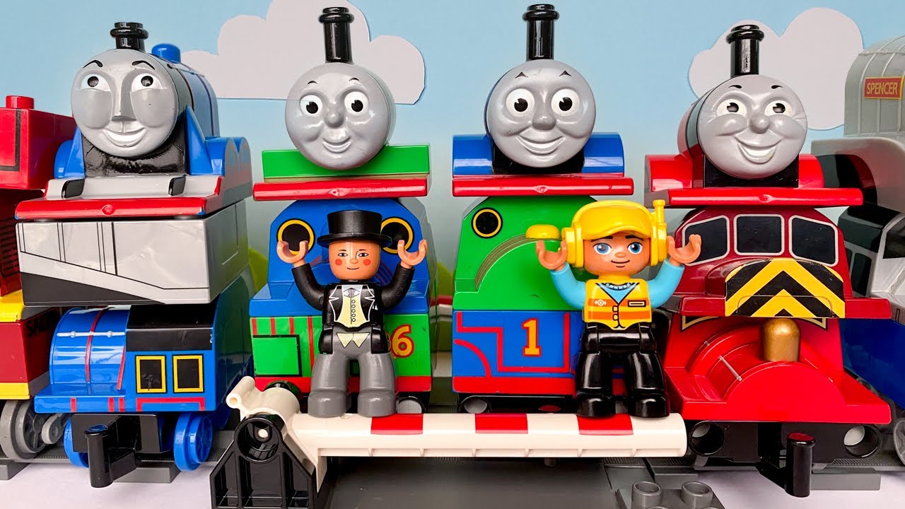きかんしゃトーマス ブロック 組み立て パーシー ゴードン Thomas & Friends : Assemble the Train Blocks
