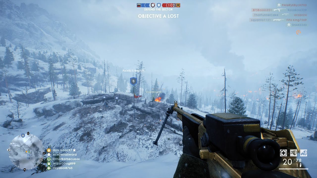 Battlefield 1: Shock Operations Gameplay [4K] - Łupków Pass