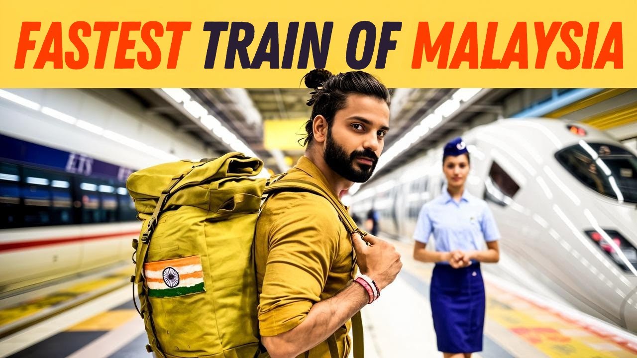 Malaysia Country Vlog (Kuala Lumpur to Penang Island Train)