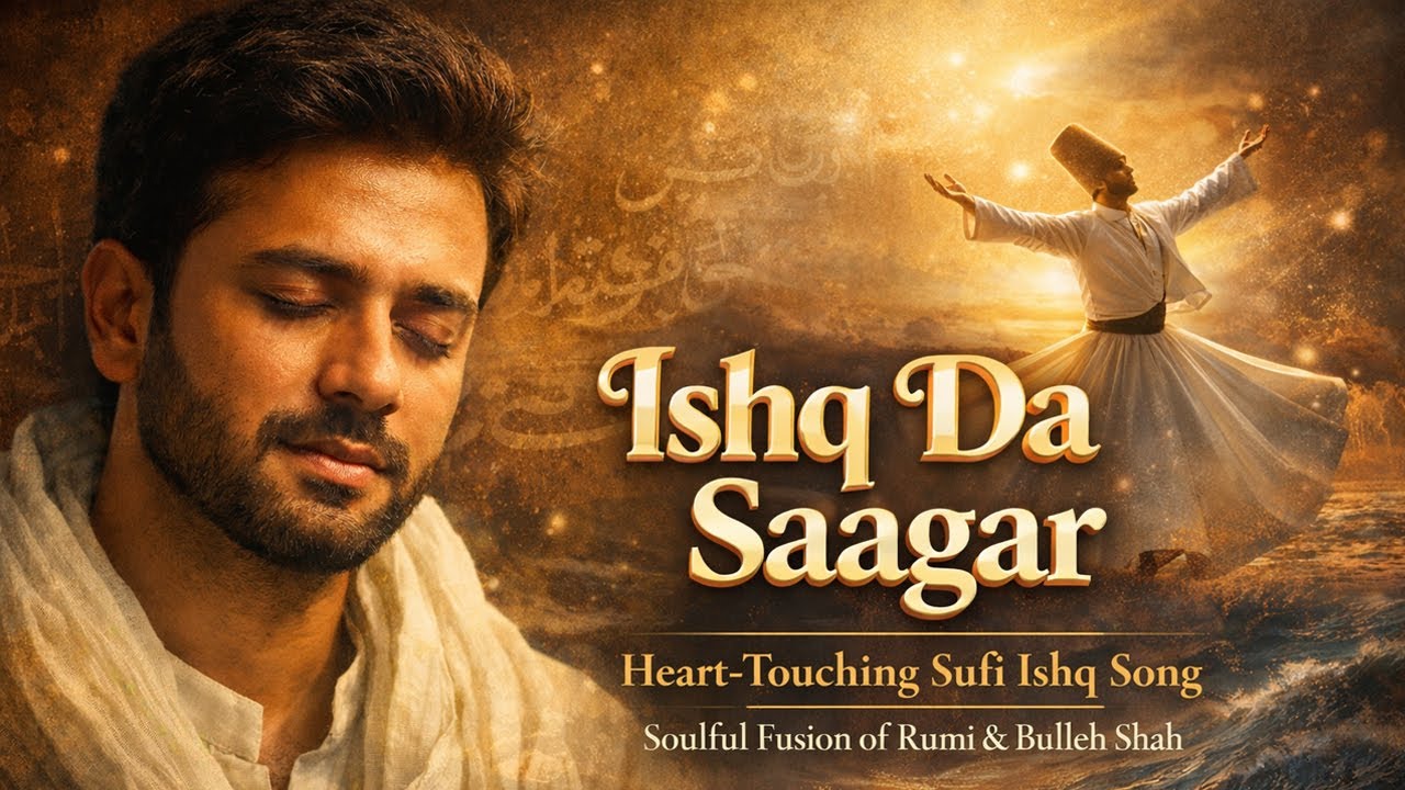 Ishq Da Saagar | Heart-Touching Sufi Ishq Song | Soulful Fusion of Rumi & Bulleh Shah