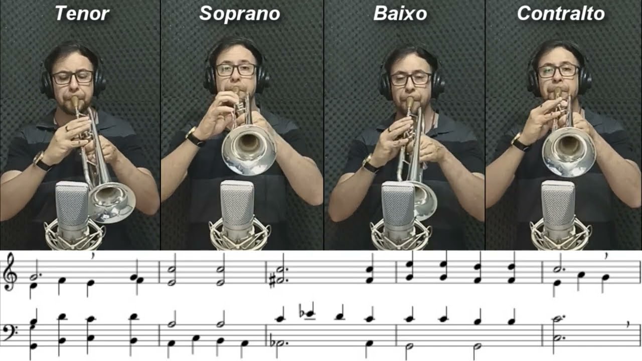 Hino 398 CCB [Awakening Chorus] - Órgão de tubos & Quarteto de Trompetes