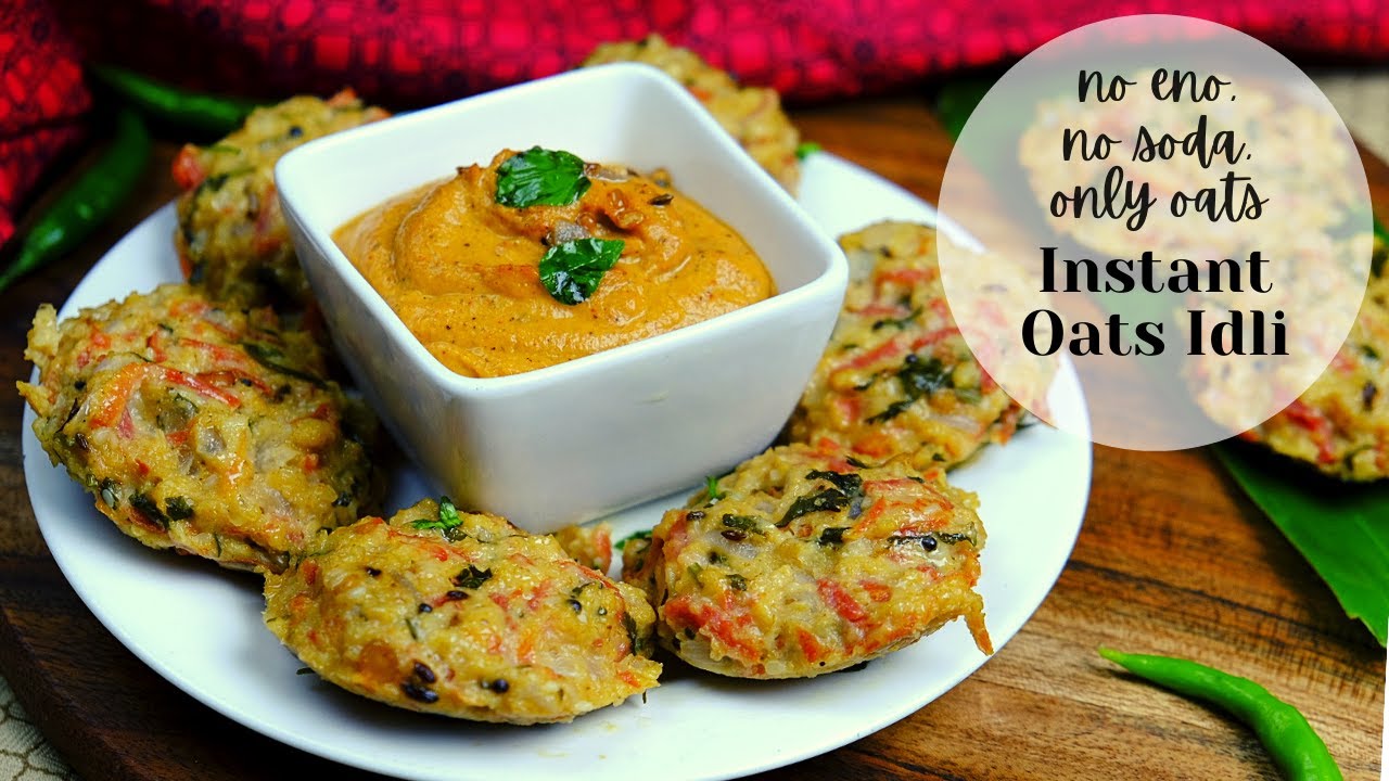 बिना eno बिना soda बनाए सुपर सॉफ्ट ओट्स इडली /Healthy Breakfast Recipe/Instant Oats Idli