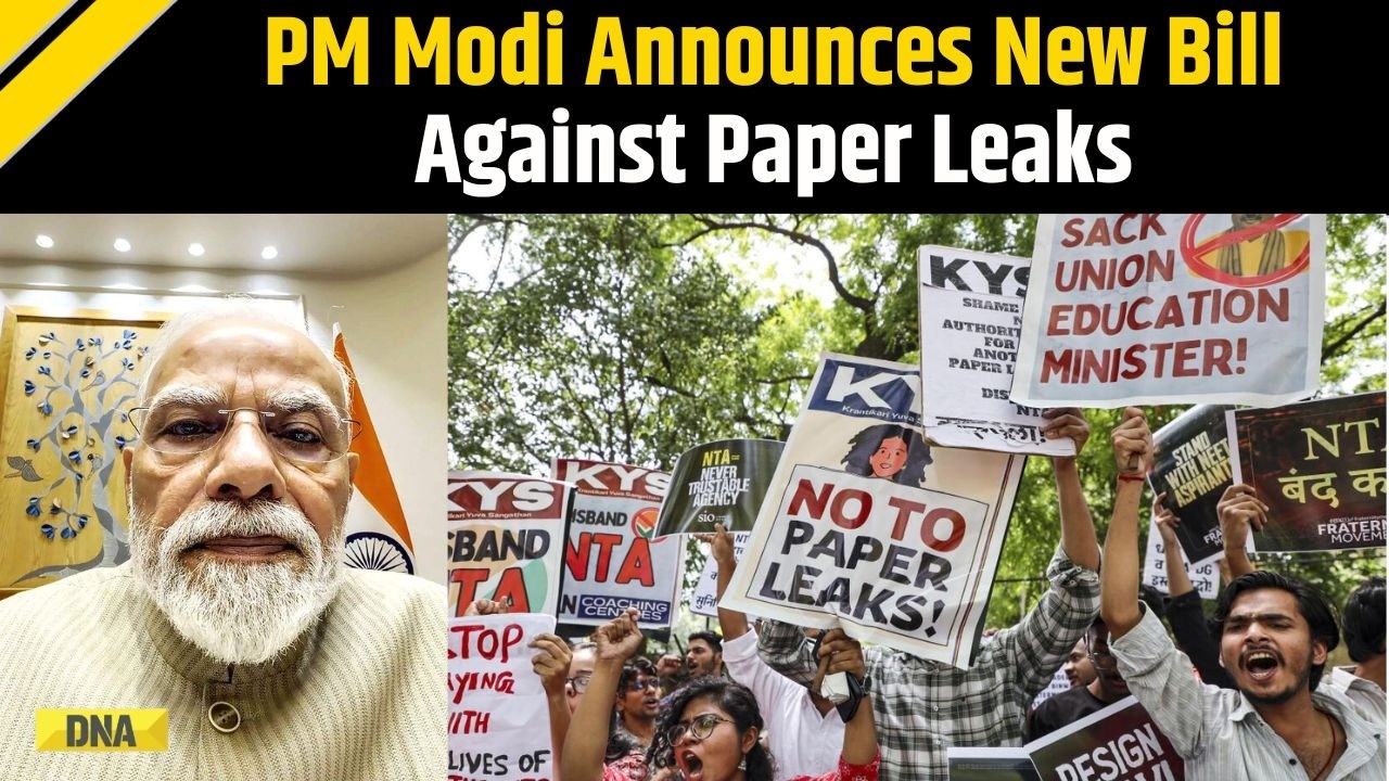 NEET Paper Leak: PM Modi Announces New Bill Against Paper Leak To be Introducted In Cabinet Today