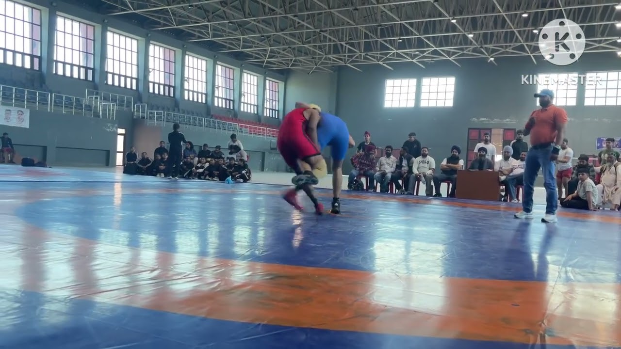 Wrestling district trial under20 bronze medal fight Ranjot patti v/s Harmanjot Singh khadur sahib. 🥉