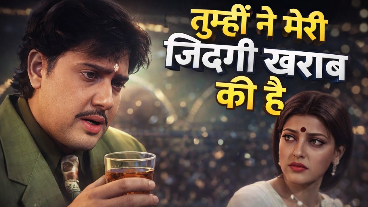 Tumhi Ne Meri Zindagi Kharab Ki Hai 💔 | Most Emotional Hindi Sad Song