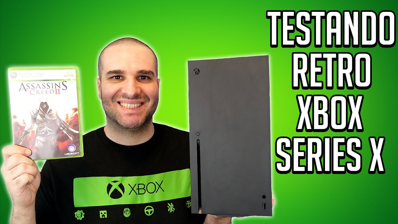 Testando Retrocompatibilidade Do Xbox Series X - Jogos Mídia Física - Xbox One - 360 e Clássico