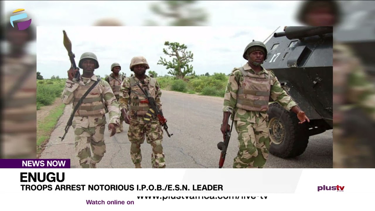 Troops Arrest Notorious I.P.O.B./E.S.N. Leader In Enugu | NEWS