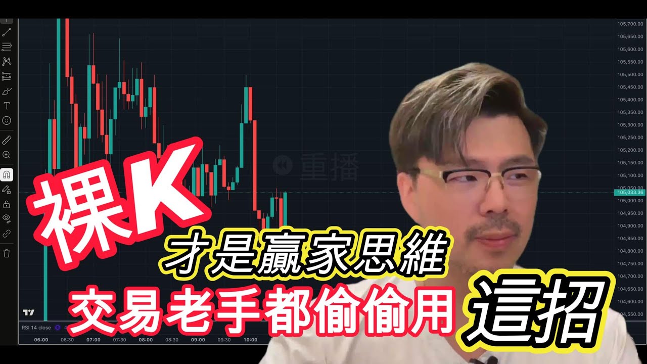 高手都偷偷改用裸K交易 ＃裸K交易＃技術線＃技術線交易教程