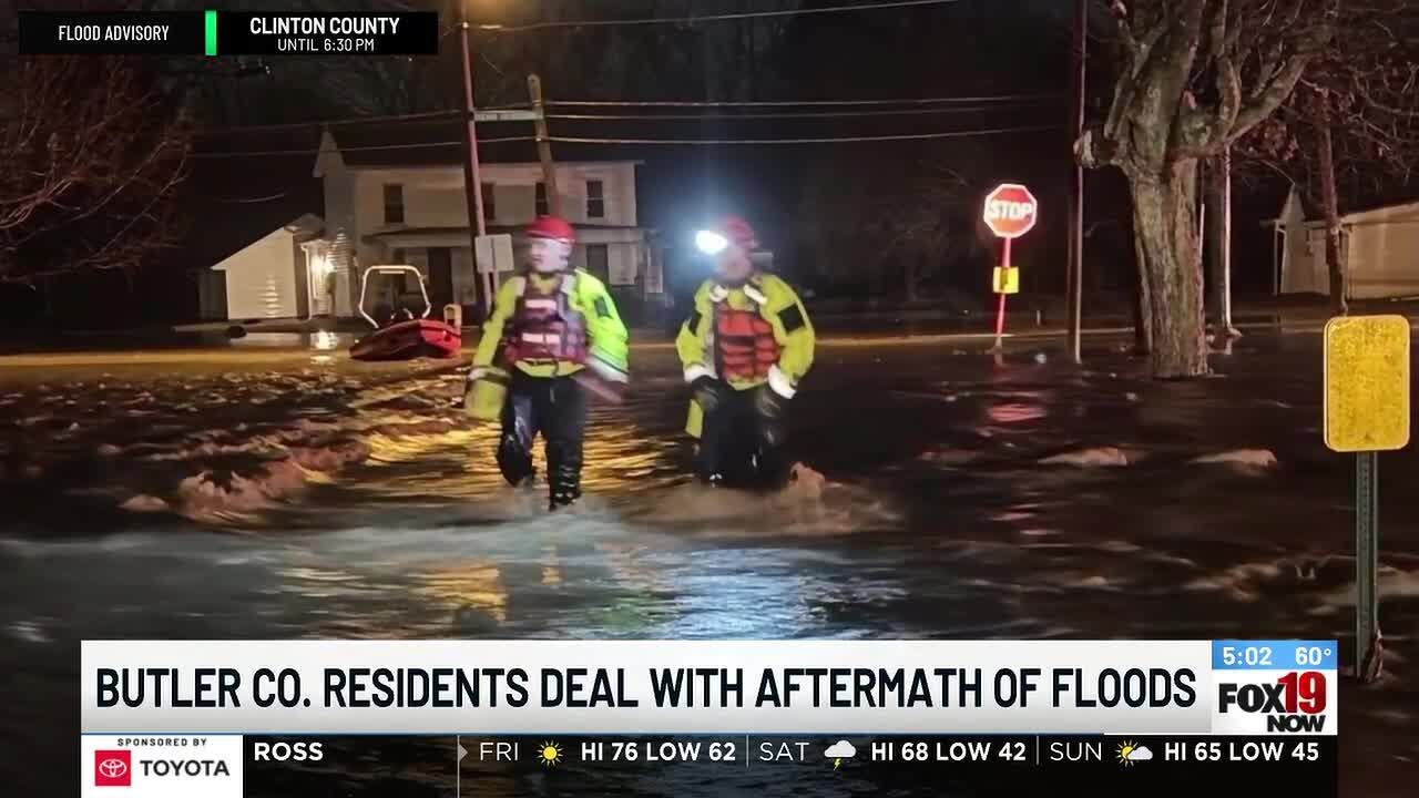 Heavy rainfall causes flooding in Butler County