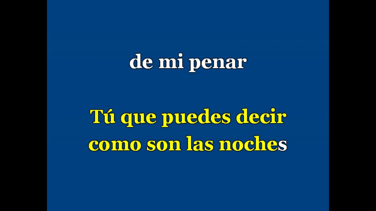 La Cumbancha Javier Solis Karaoke Ritchie´s