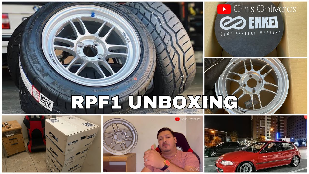 Rines ENKEI RPF1 Originales Racing Series Unboxing En Español | Chris Ontiveros
