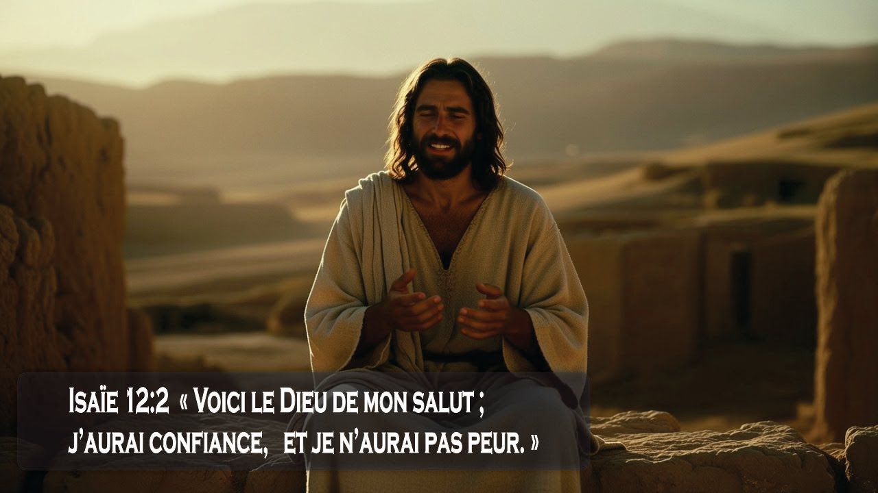 ISAÏE 12:2 « Voici le Dieu de mon salut ; j’aurai confiance et je n’aurai pas peur… »
