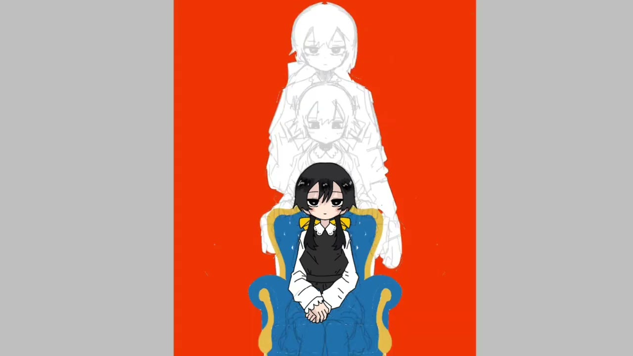 アプリコットのいよわガール描いてみた