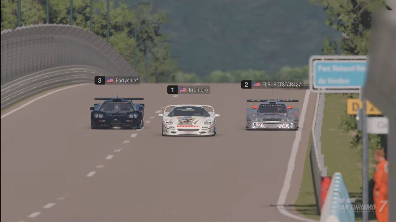 Gran Turismo 7 F50 vs F1 GTR vs CLK 