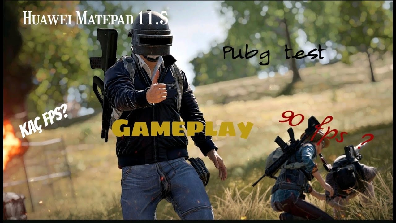 Huawei Matepad 11.5 pubg gameplay Kaç fps Pubg test.