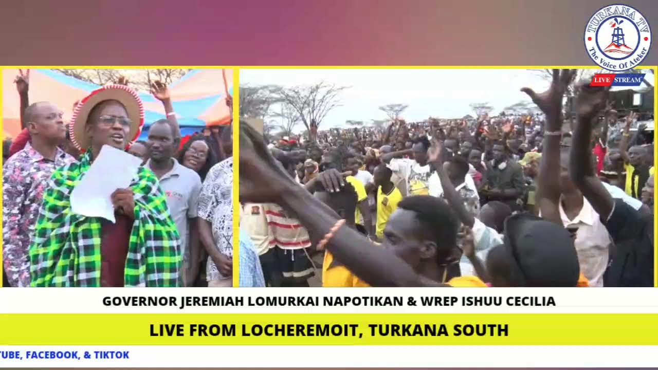 GOVERNOR JEREMIAH LOMURKAI NAPOTIKAN LIVE FROM LOCHEREMOIT