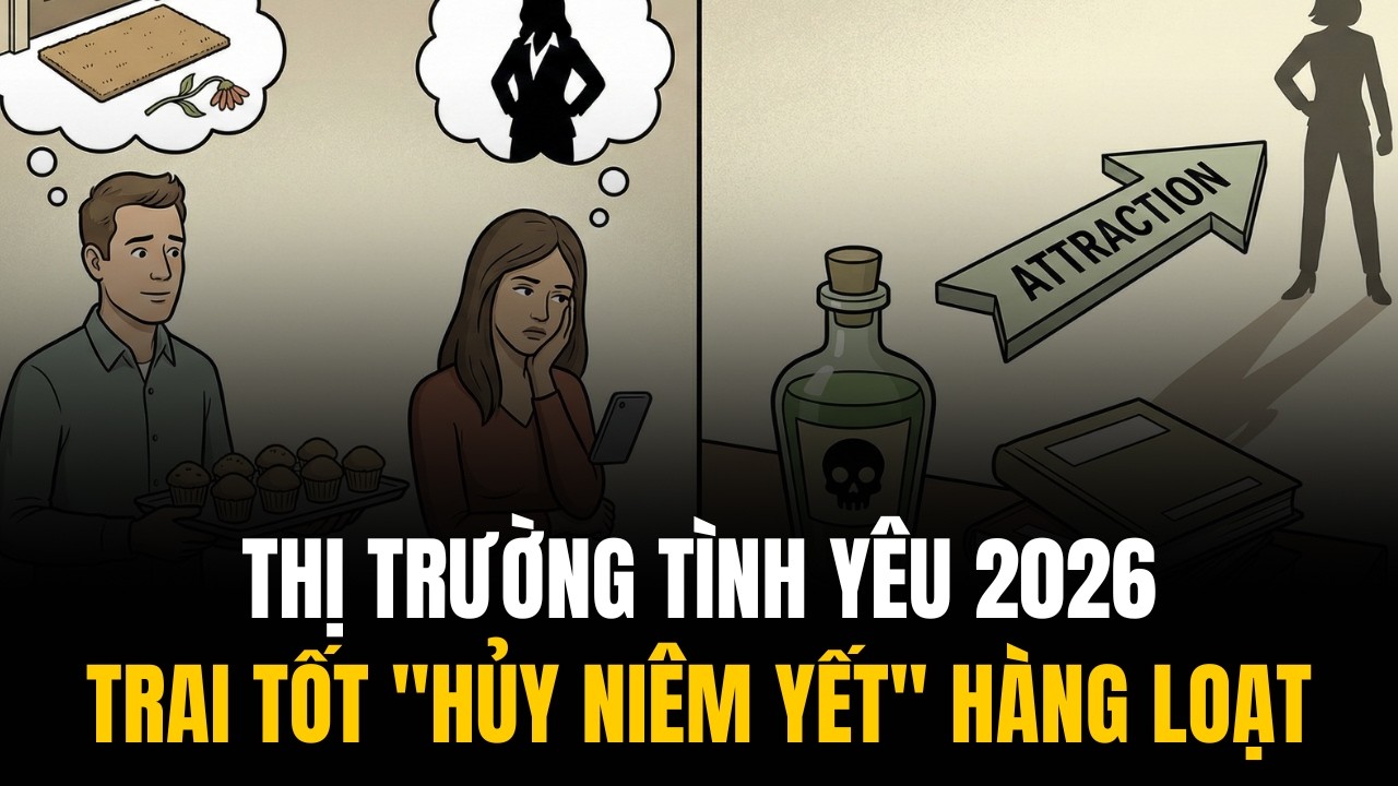 HIỂM HỌA TRAI TỐT: Tại Sao Sự Tử Tế Nhu Nhược Là Liều Thuốc Độc Giết Chết Sự Hấp Dẫn