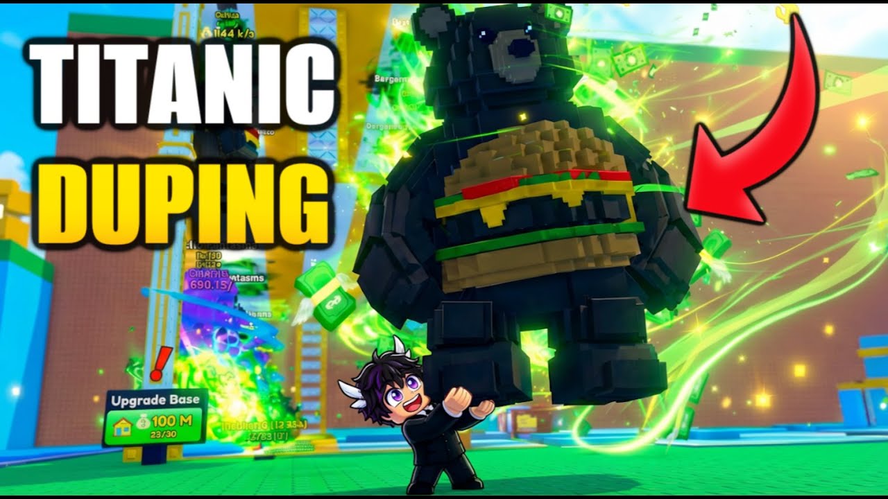 MOST BROKEN GLITCH! How to get Titanic + DUPE Them Infinitely in Escape Tsunami for Brainrots