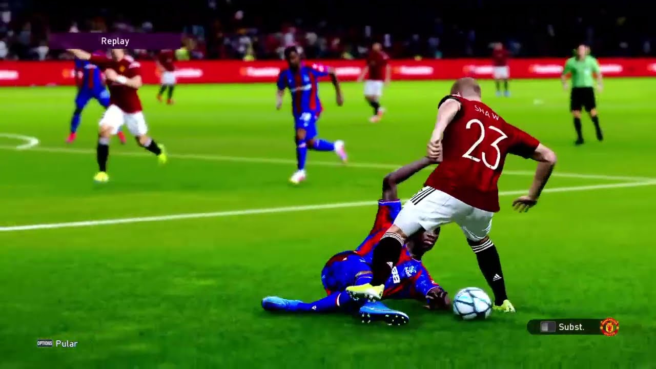 MANCHESTER UNITED X CRYSTAL PALACE 40 V1V0 C0M 1M4G3NS
