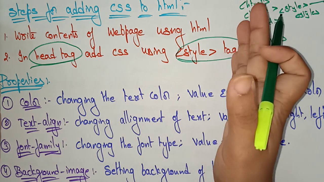 CSS Introduction | WT | Web Technology | Lec-13 | Bhanu Priya