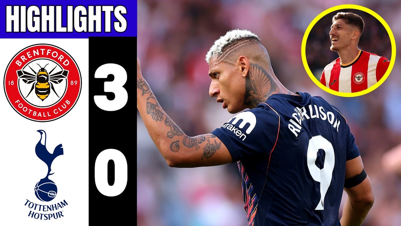 Brentford vs Tottenham 3-0 Highlights & All Goals | Premier League 2026/27