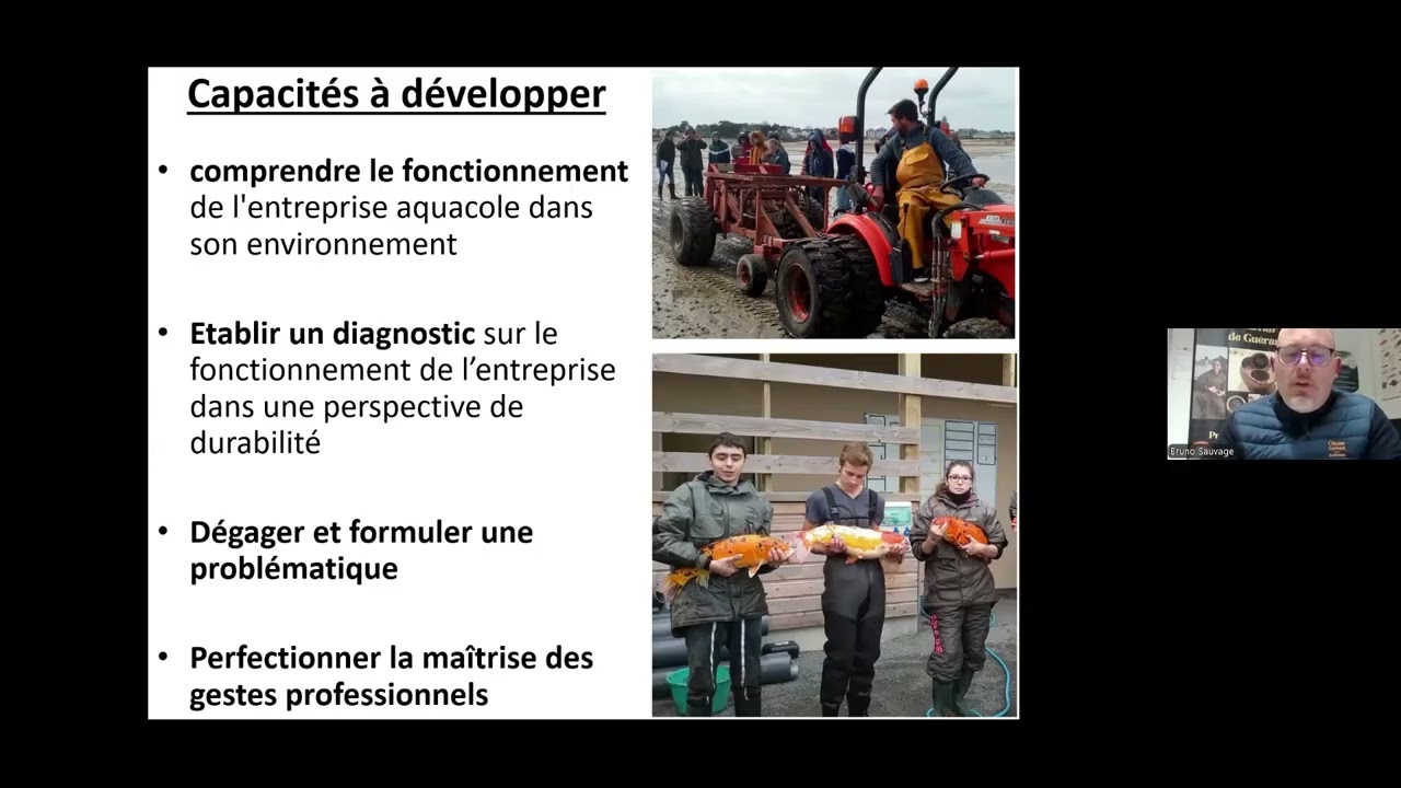 Présentation BTSA Aquaculture 2026