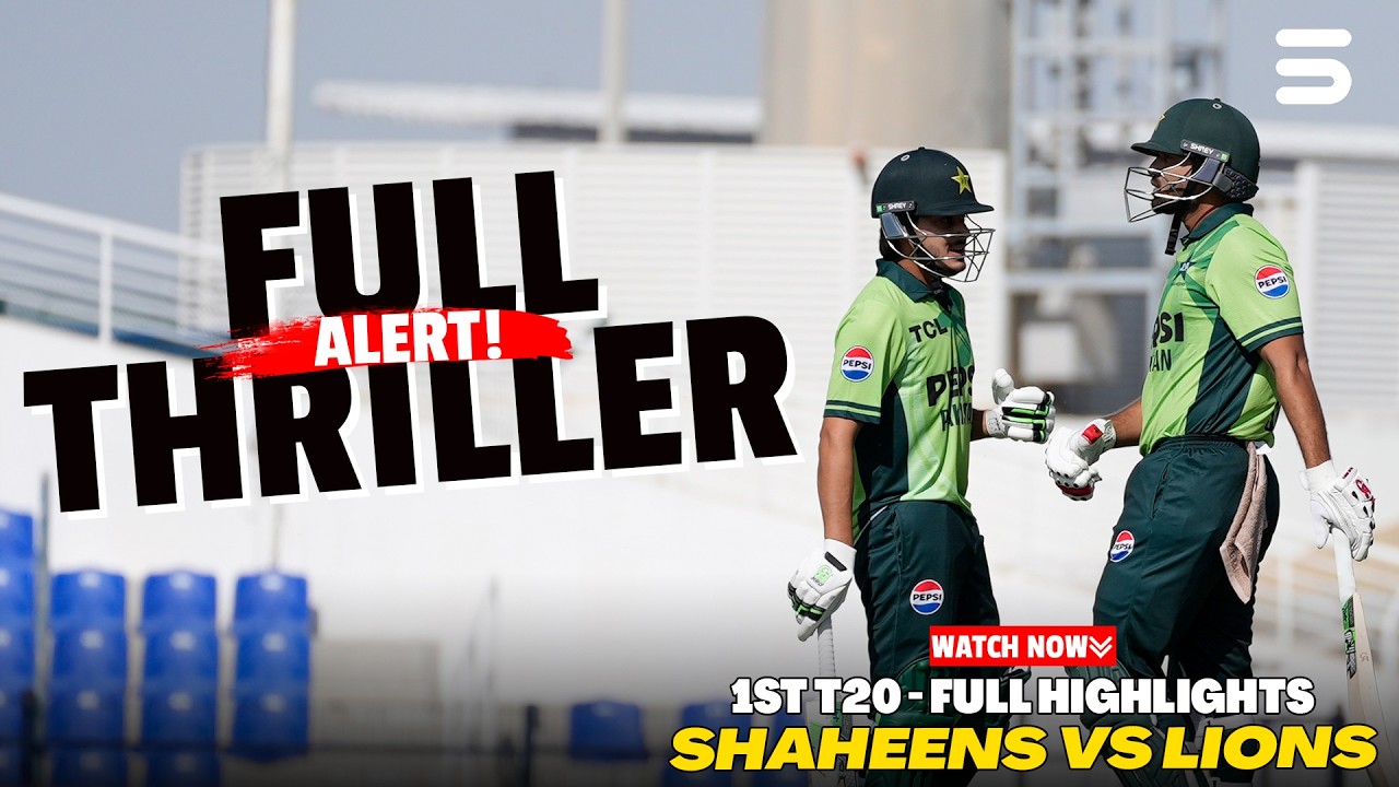 Full Highlights | Pakistan Shaheens vs England Lions | Match 01 | T20 Series | ZN1J
