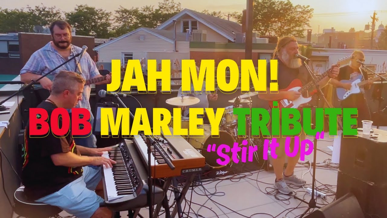 Rooftop Reggae Took Over New Haven  🌴🔥  Jah Mon -  Bob Marley Tribute  #bobmarley #livemusic