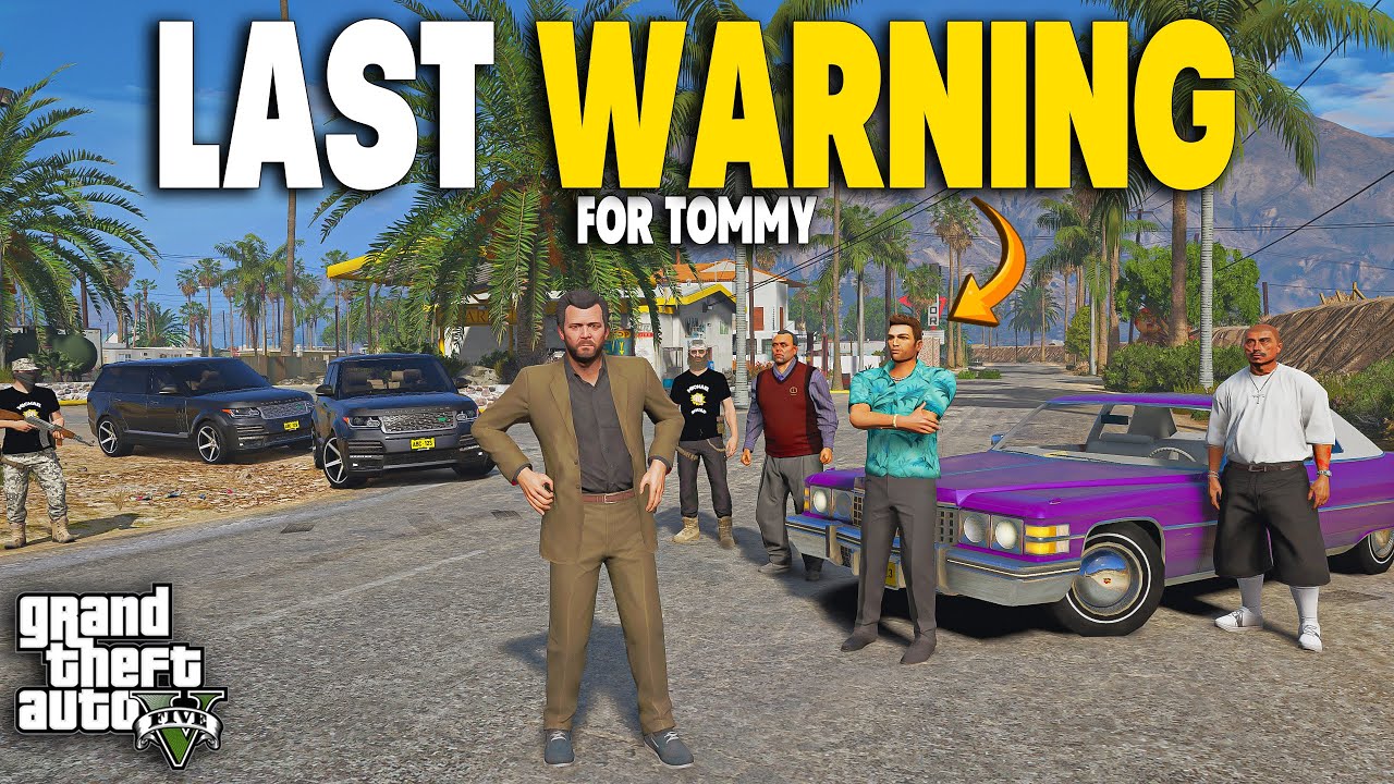 Michael's Last Warning to Tommy | GTA 5 PAKISTAN