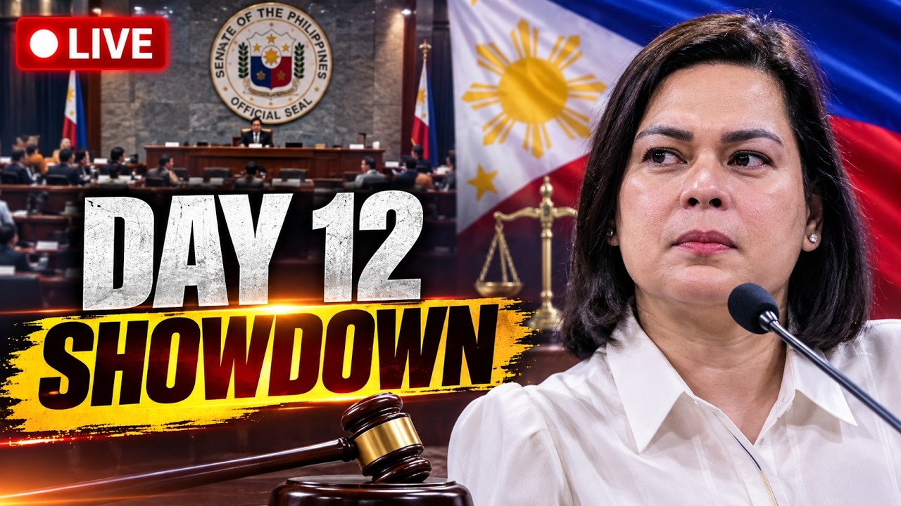 Sara Duterte Impeachment Trial LIVE | Day 12 | Philippine Senate Hearing | Vice President
