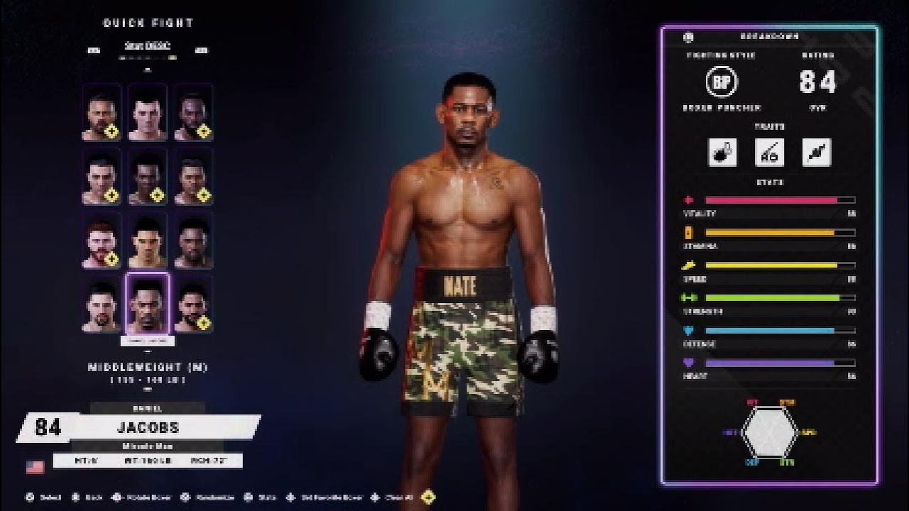 Undisputed Fighter Breakdown: Daniel Jacobs *A Must Watch for New Players!*