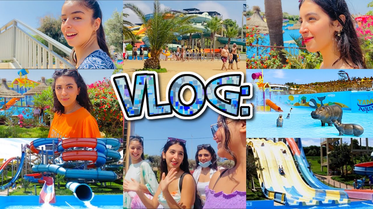 دوزو معانا نهار ف Aqua park،غرقت سلمى الموت الضحك😂❤️🔥