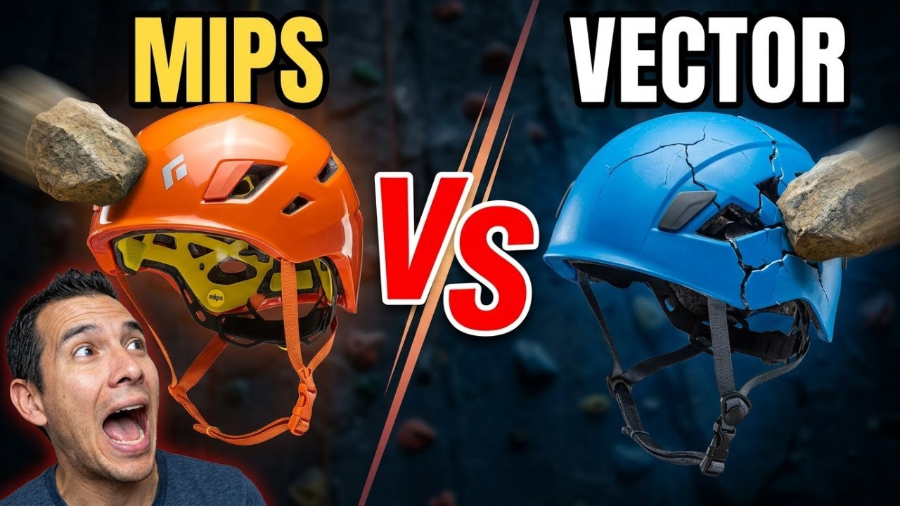 Este casco puede SALVARTE la vida y este no / visión MIPS vs vector