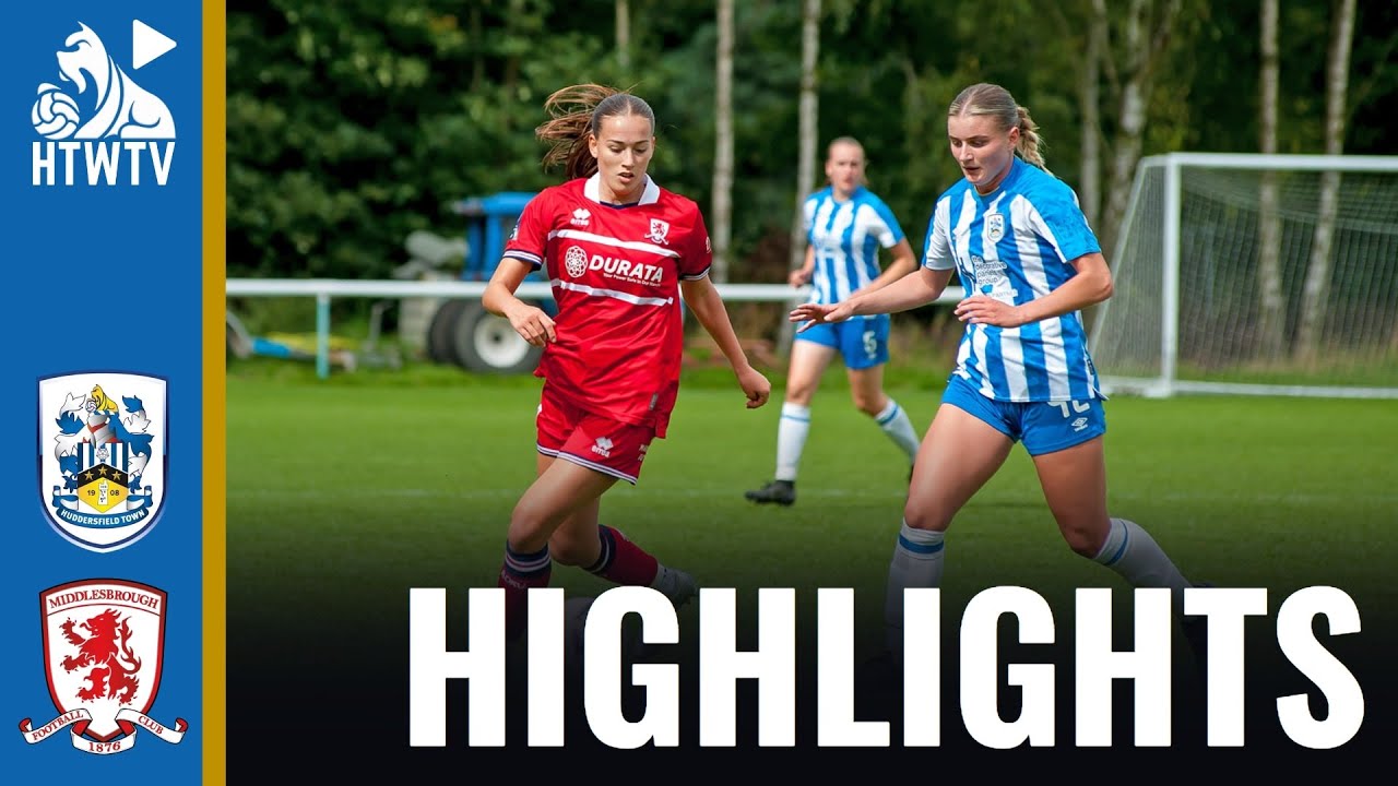 HIGHLIGHTS | Town Women 5-3 Middlesbrough FC Women