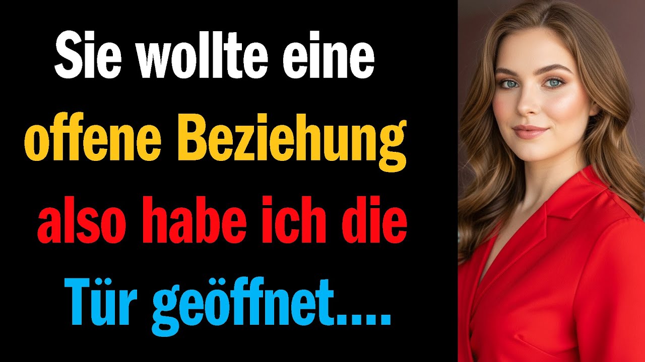 Sie wollte eine offene Beziehung — also habe ich die Tür geöffnet