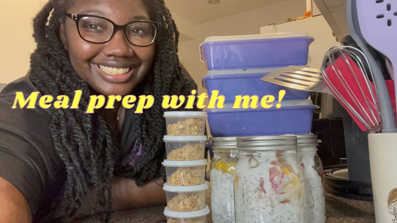 Meal Prep With Me! (Breakfast and Lunch)