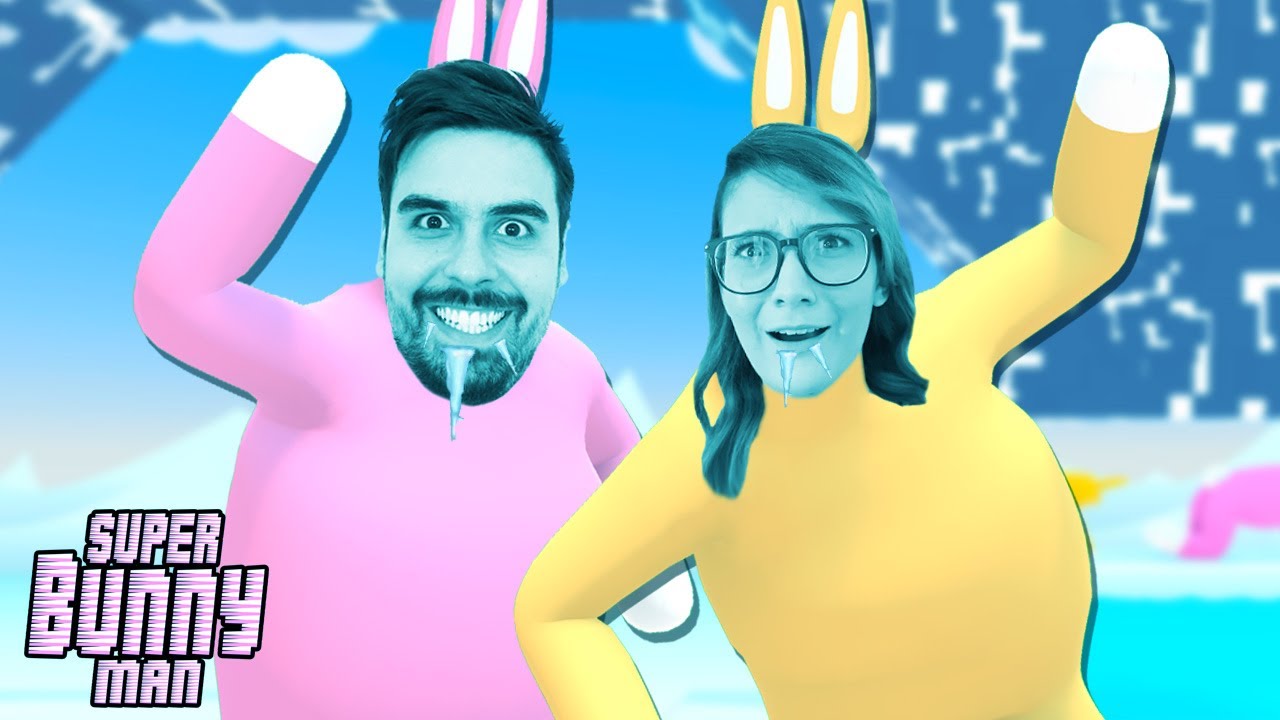 Passando RAIVA no MUNDO de GELO! - Super Bunny Man