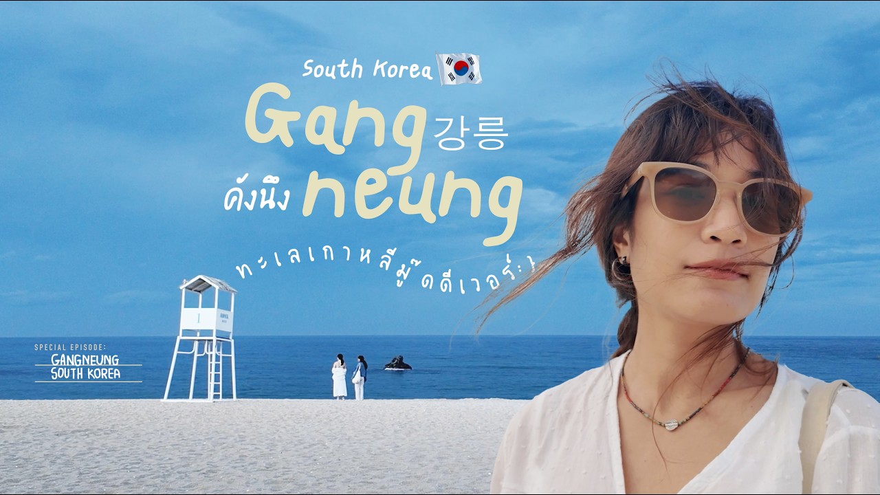 พาเที่ยวคังนึง เมืองริมทะเลเกาหลี ฟิลดีเวอร์ 🇰🇷 GANGNEUNG - South Korea