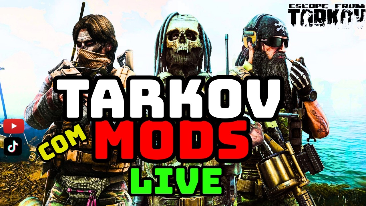 TARKOV com MODS HARDCORE! 💀 | Agora temos MEMBRO liberado!