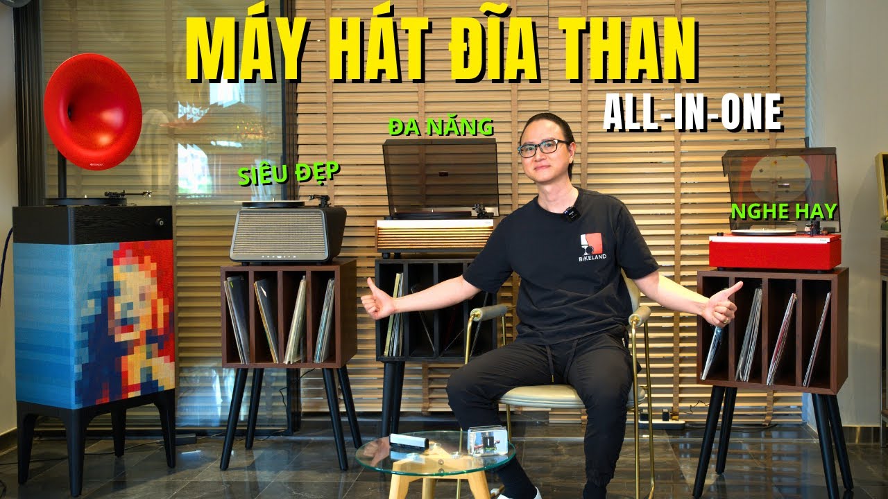 Top 3 Máy Hát Đĩa Than All-in-One Cực Đẹp, Chất Âm Hay và Đáng Sở Hữu Nhất