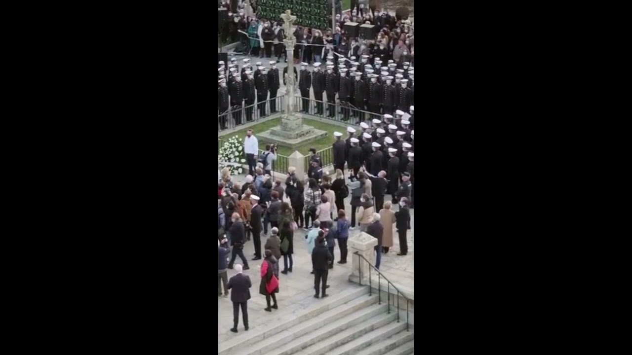 Funeral por el eterno descanso de los náufragos del barco Villa de Pitanxo