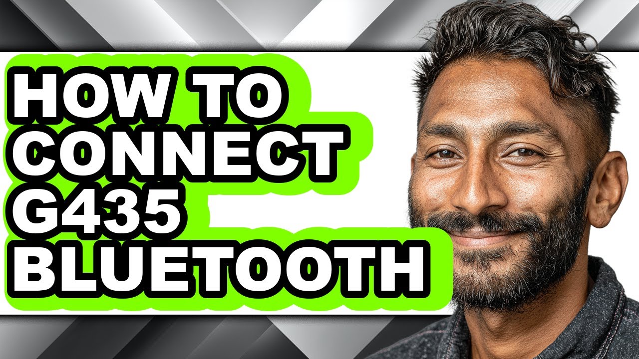 How to Connect G435 Bluetooth (updated)