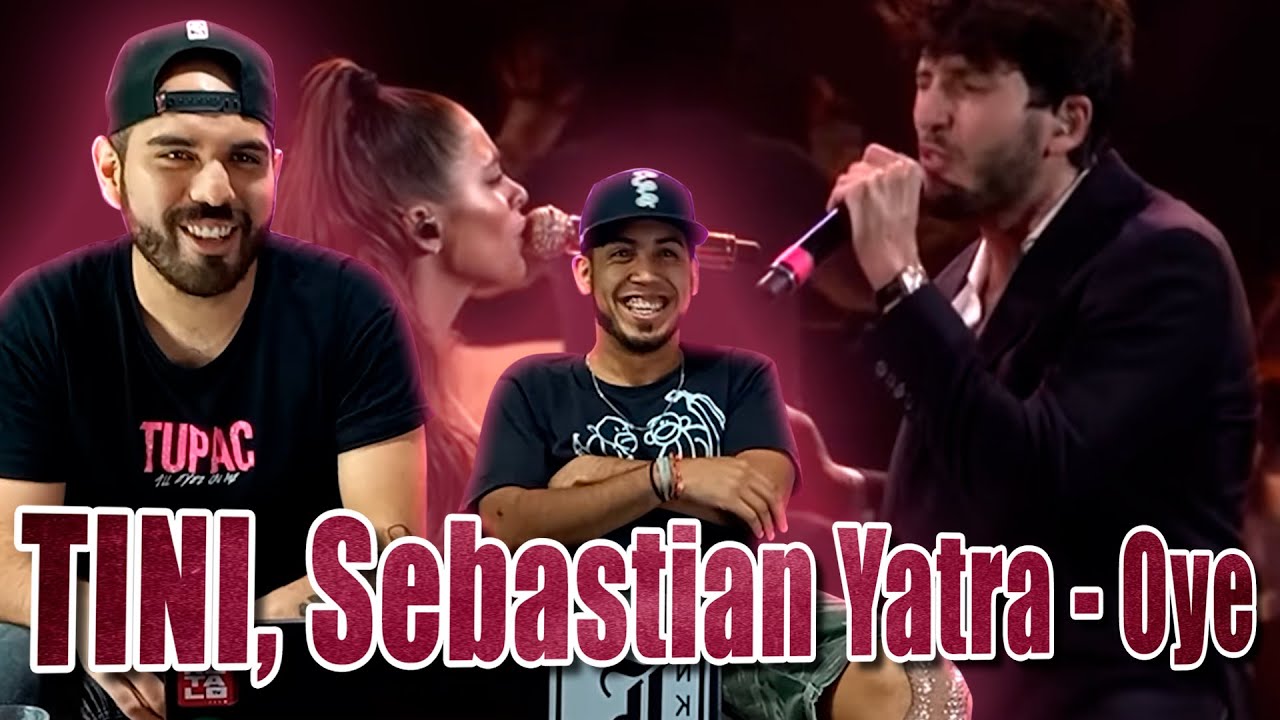 Oye - TINI, Sebastian Yatra | REACCIÓN