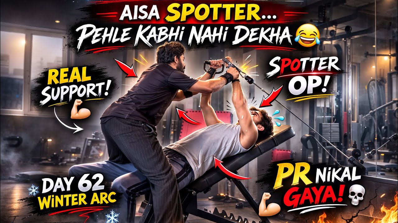Winter Arc Day 62 ❄️ | Aisa Spotter Pehle Kabhi Nahi Dekha 😂💪🔥