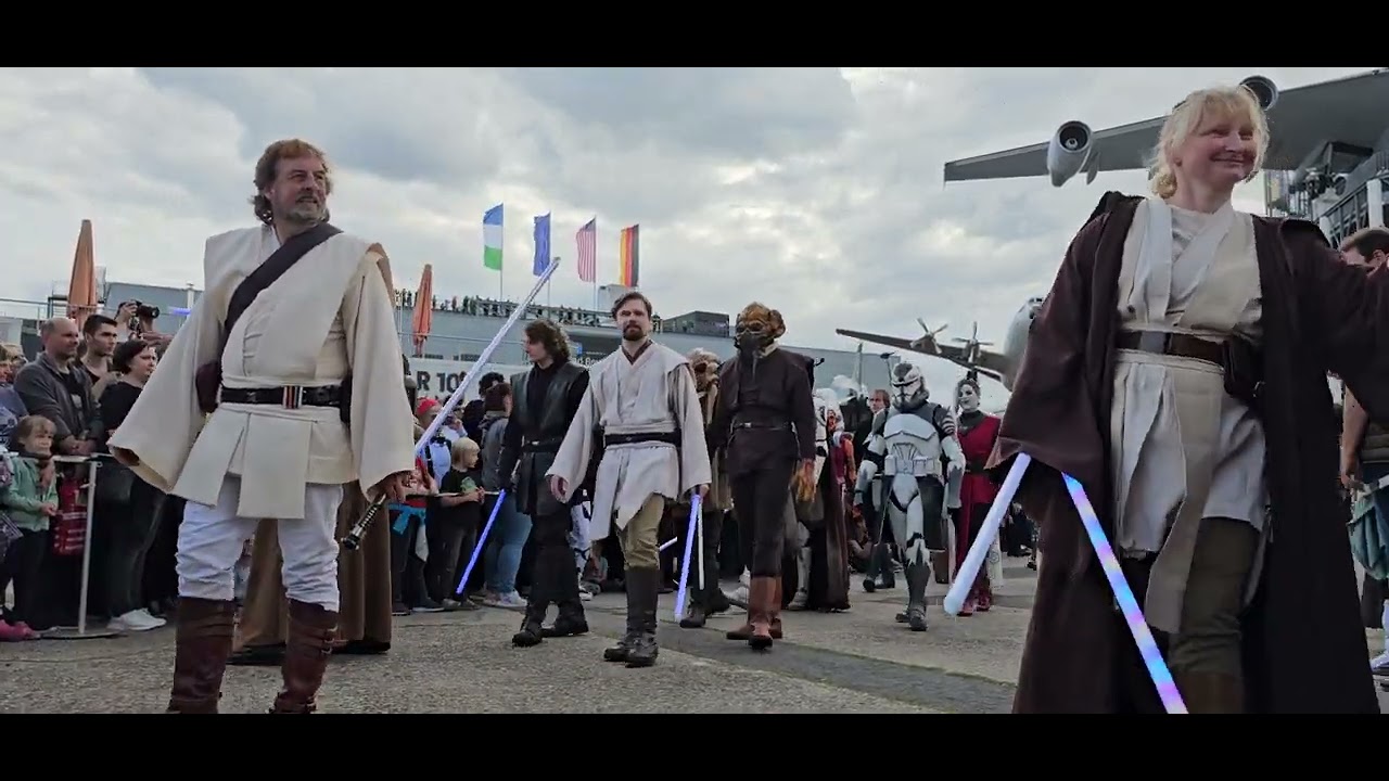 Parade aufm Sci-Fi Event im Technikmuseum Speyer 23.9.2023 @MuseenSinsheimSpeyer